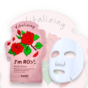 MASCARILLA EN VELO ROSAS 114947D (BOX X 12 UNIDADES)