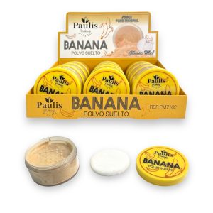 POLVO SUELTO BANANA PM7162 (BOX X 12 UNIDADES)