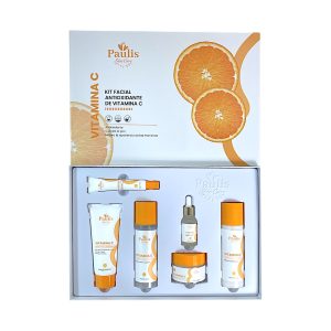 KIT FACIAL VITAMINA C PAULIS PM5024 (BOX X 1 UNIDAD)
