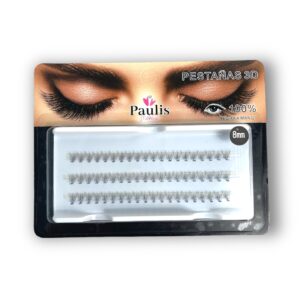 PESTAÑA PUNTO A PUNTO PAULIS PM504 8MM (BOX X 12 UNIDADES)