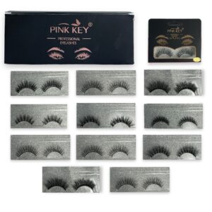 PESTAÑAS DE TIRA PINK KEY PK6117 (Box *24 Unidades) -50%