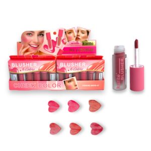 RUBOR LIQUIDO 6 TONOS 6855647 (BOX X 6 UNIDADES)