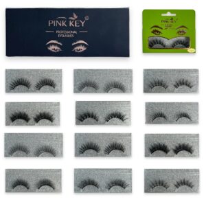 PESTAÑAS DE TIRA PINK KEY PK6109 (Box *24 Unidades) -50%