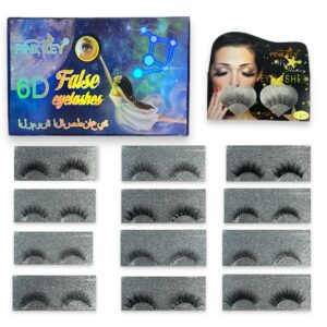 PESTAÑAS DE TIRA PINK KEY PK6113 (Box *36 Unidades) -50%