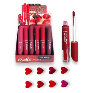 LABIAL LIQUIDO 8 TONOS 7026303C (BOX X 24 UNIDADES)
