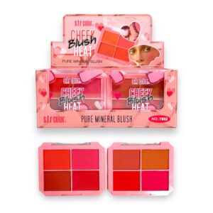 PALETA DE RUBOR 2 TONOS 7882 (BOX X 12 UNIDADES)