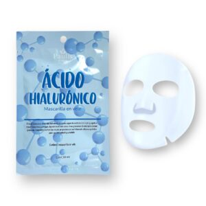 MASCARILLA DE VELO ÁCIDO HIALURÓNICO PM2064 (BOX X 20 UNIDADES)