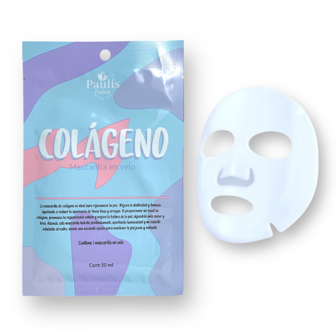 MASCARILLA DE VELO COLÁGENO PM2067 (BOX X 20 UNIDADES)