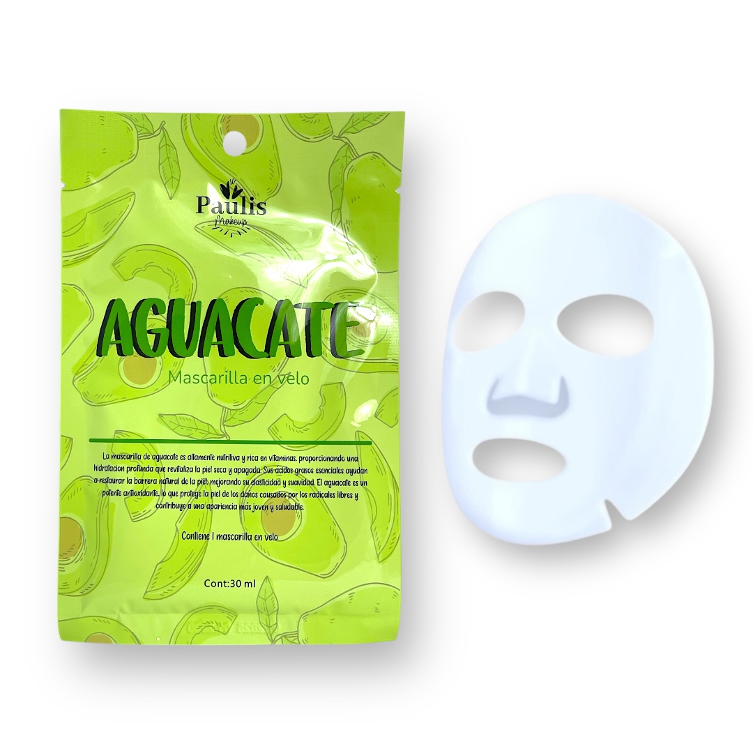 MASCARILLA DE VELO AGUACATE PM2069 (BOX X 20 UNIDADES)