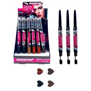 LAPIZ DE CEJAS 4 TONOS E2080 (BOX X 24 UNIDADES)