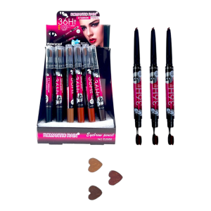 LAPIZ DE CEJAS 3 TONOS E2080 (BOX X 24 UNIDADES)