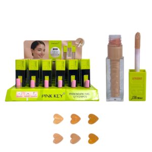 CORRECTOR 6 TONOS PINK KEY PK145 (BOX X 24 UNIDADES)