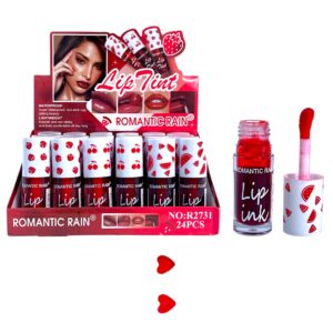 TINTA DE LABIOS 2 TONOS ROMANTIC RAIN R2731 (BOX X 24 UNIDADES)