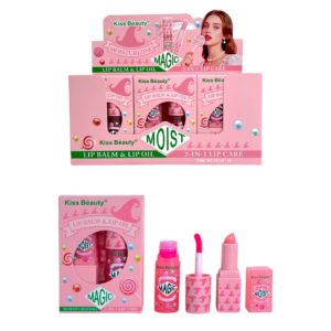 BRILLO MAGICO + BALSAMO KISS BEAUTY 3618703 (BOX X 12 UNIDADES)