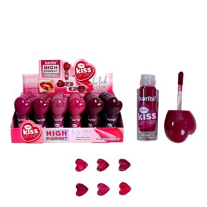 LABIAL LIQUIDO 6 TONOS KARITE 7133347 (BOX X 24 UNIDADES)