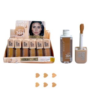 CORRECTOR 6 TONOS HUDA MATTE ME FD8829 (BOX X 24 UNIDADES)