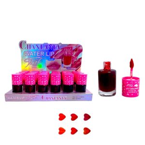 TINTA DE LABIOS 6 TONOS CHANLANYA CH9551 (BOX X 24 UNIDADES)