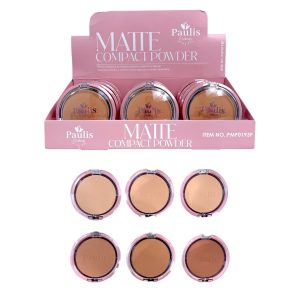 POLVO COMPACTO 6 TONOS PMP0193P (BOX X 12 UNIDADES)