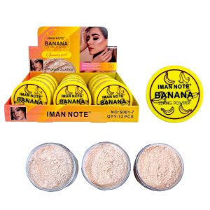 POLVO SUELTO BANANA 3 TONOS S0017 (BOX X 12 UNIDADES)