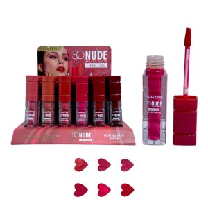 LABIAL LIQUIDO 6 TONOS 6175 (BOX X 36 UNIDADES)