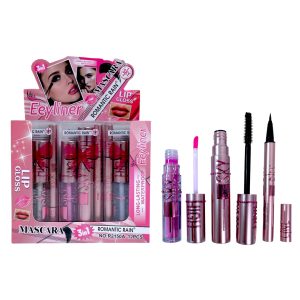 MASCARA + DELINEADOR + BRILLO MAGICO R2150A (BOX X 12 UNIDADES)
