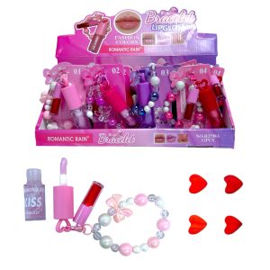 BRILLO NATURAL LLAVERO + TINTA ROMANTIC RAIN R2798A (BOX X 12 UNIDADES)