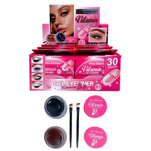 BETUN DE CEJAS 2 TONOS KISS BEAUTY 9544903 (BOX X 12 UNIDADES)