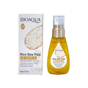 ACEITE PARA EL CABELLO RESTAURA PUNTAS ABIERTAS BIOAQUA BQY11404 (BOX X 12 UNIDADES)
